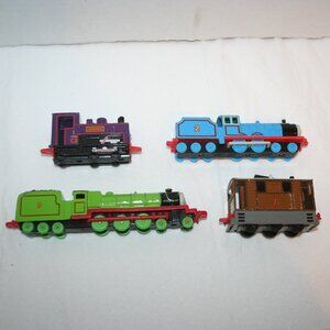 Vtg. (4) Thomas Tank Engine & Friends Diecast Magnetic Trains Ertl Lot 9 1990's